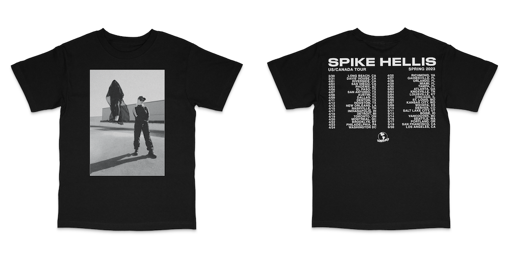 SPRING 2023 TOUR BLACK TEE