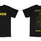 "VOLUNTEER" BLACK TEE