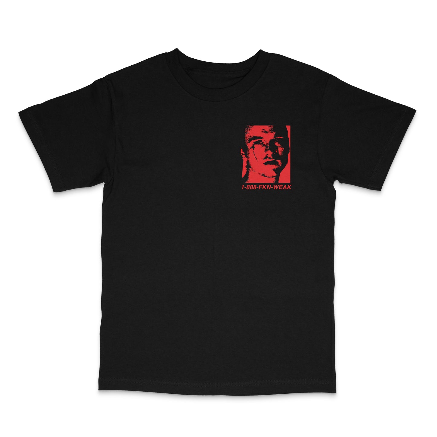 "BLOODY" BLACK TEE