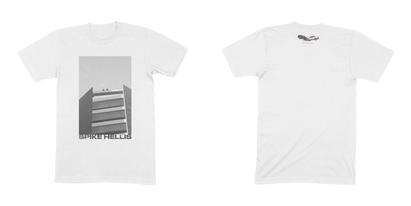 "CRISIS TALK" WHITE TEE